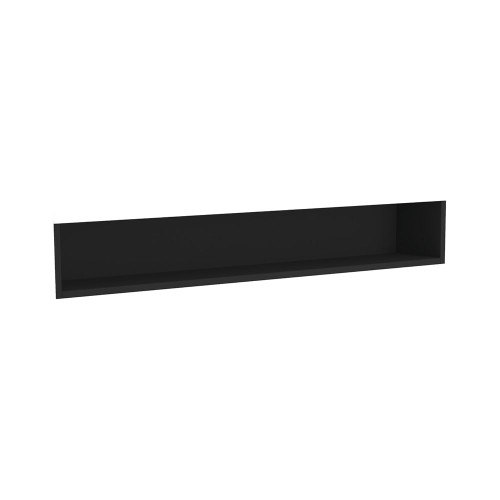 Mirror Cabinet Display Shelf Insert 1200mm Satin Black [191567]