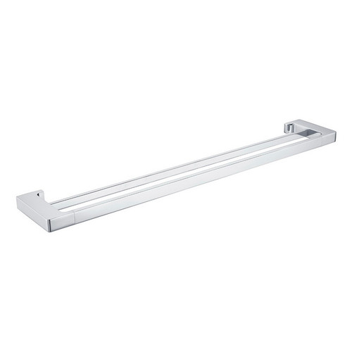 Pearl Towel Rail Double 800mm Chrome [181318]