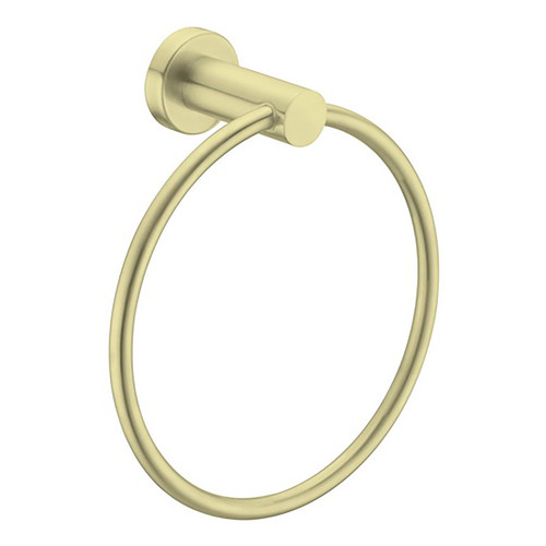 Mecca Towel Ring Brushed Gold [194771]
