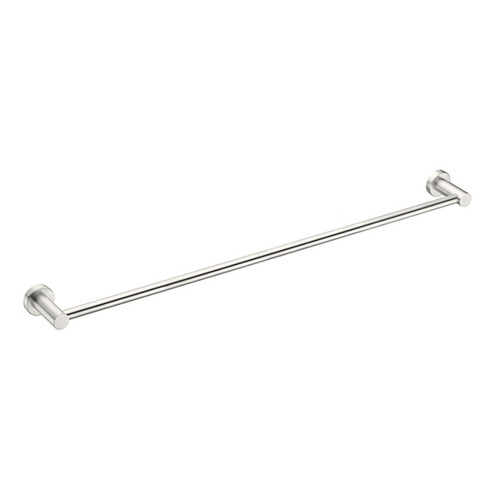 Mecca Towel Rail Single 800mm Brushed Nickel [194799]