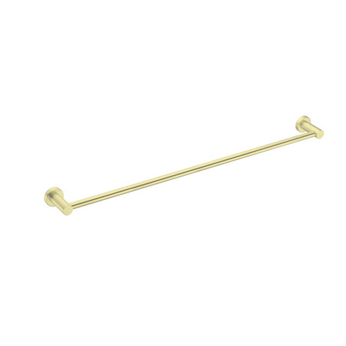 Mecca Towel Rail Single 800mm Brushed Gold [194801]