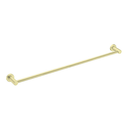 Mecca Towel Rail Single 800mm Brushed Gold [194801]