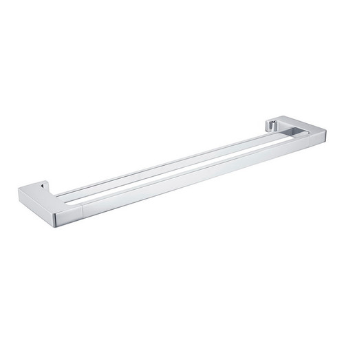 Pearl Towel Rail Double 600mm Chrome [194831]