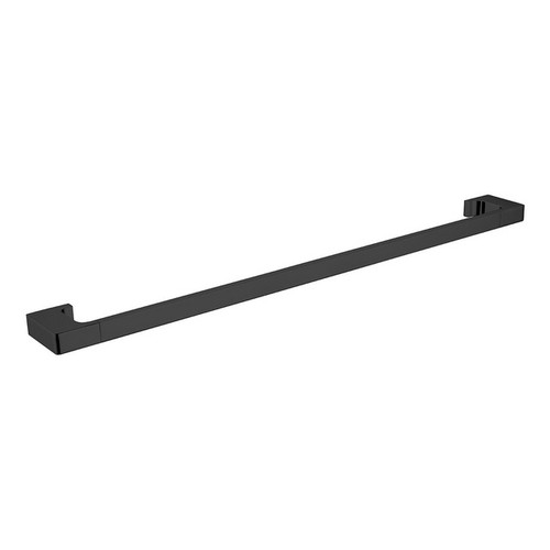 Pearl Towel Rail Single 800mm Matte Black [194835]