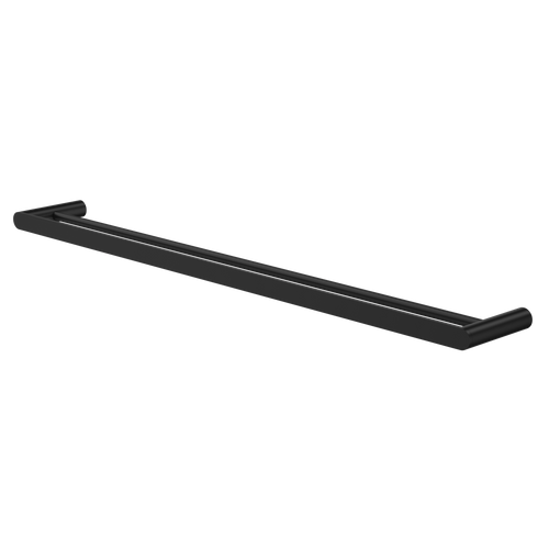 Urbane II Double Towel Rail 825mm Matte Black [195249]