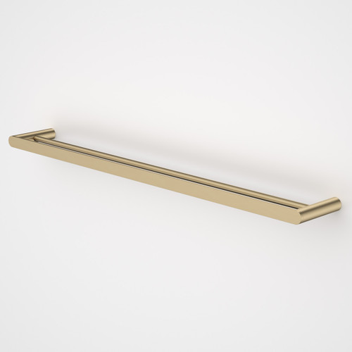 Urbane II Double Towel Rail 825mm PVD Brushed Brass [196099]