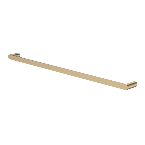 Urbane II Single Towel Rail 825mm PVD Brushed Brass [196103]