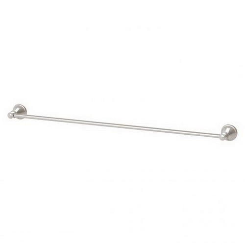 Nostalgia Towel Rail Single 760mm Brushed Nickel [199292]