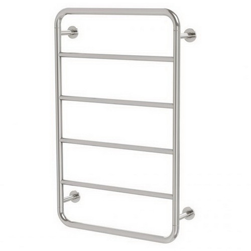 Vivid Slimline Towel Ladder 4 Bar 800mm x 500mm Brushed Nickel [199325]