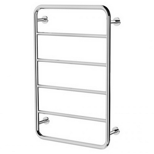 Vivid Slimline Towel Ladder 4Bar 800mm x 500mm Chrome [199326]