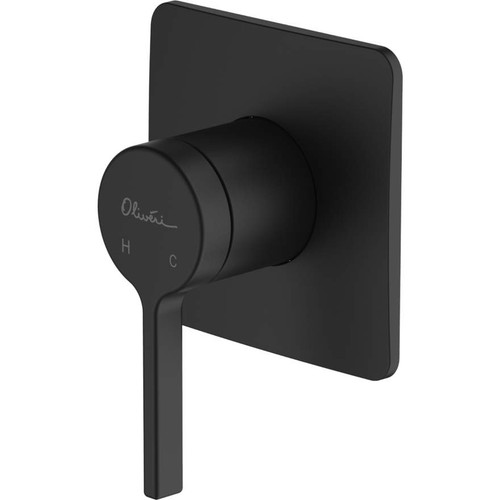 Stockholm Wall Bath/Shower Mixer Matte Black [159676]