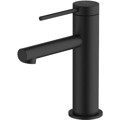 Venice Straight Basin Mixer Matte Black 5Star [159692]