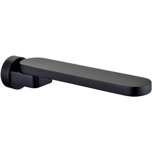 Raven Bath Wall Swivel Spout 220mm Black [167790]