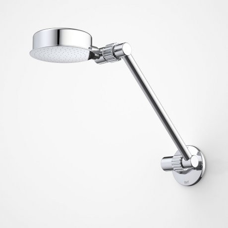 Stayfast Adjustable Wall Shower w/Cov/Pl Chrome 3Star [043612]