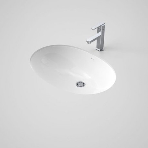 Caravelle Under Counter Basin 600 Under Counter w/Bracket White NTH [057613]