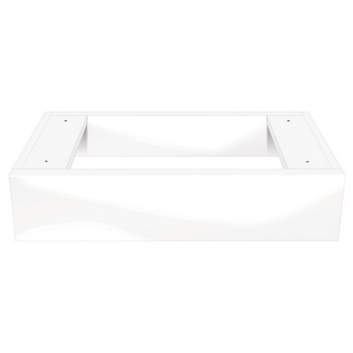 Quest Vanity Kick Board Gloss White Suit 750mm [195729]