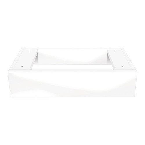 Quest Vanity Kick Board Gloss White Suit 900mm [195738]