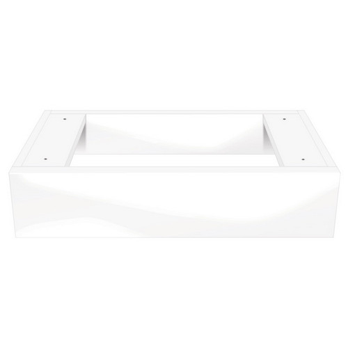 Quest Vanity Kick Board Gloss White Suit 900mm [195738]