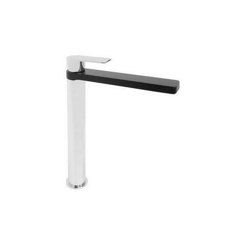 Cosmopolitan Extended Basin Mixer Chrome & Matte Black Spout [150929]