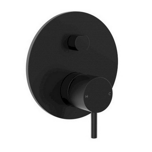Wall Bath / Shower Mixer Diverter Inwall Body Only Matte Black [156371]