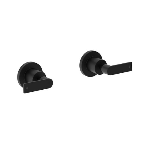 Lever Wall Top Assembly Matte Black Pair [165174]