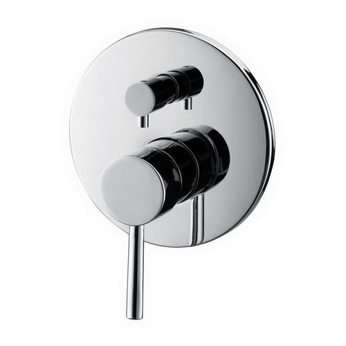 Isabella Wall Bath / Shower Mixer with Diverter Chrome [165524]