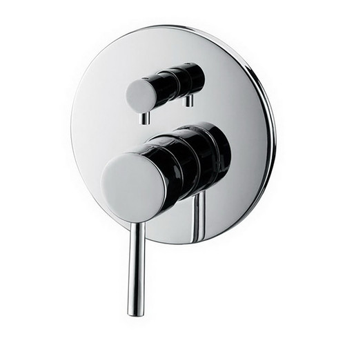 Isabella Wall Bath / Shower Mixer with Diverter Chrome [165524]