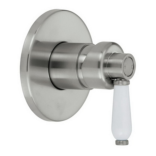Eleanor Wall Bath/Shower Mixer Brushed Nickel/Ceramic [169630]