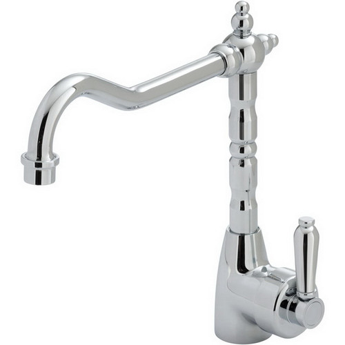 Eleanor Shepherds Crook Sink Mixer Chrome 5Star [169640]