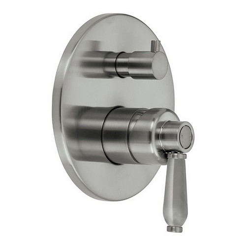 Eleanor Wall Bath / Shower Mixer with Diverter Brushed Nickel [169625]