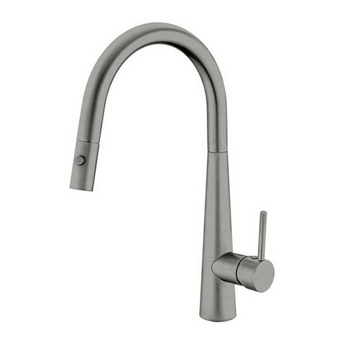 Dolce Sink Mixer with Pull-Out Vegie Spray 6Star Gunmetal [181358]