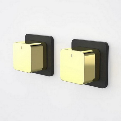 Epic Bloc Wall Top Assembly Black/Gold Pair [192488]