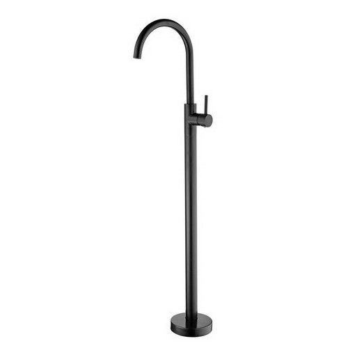 Dolce Bath Mixer Floormount Free Standing Matte Black [195185]