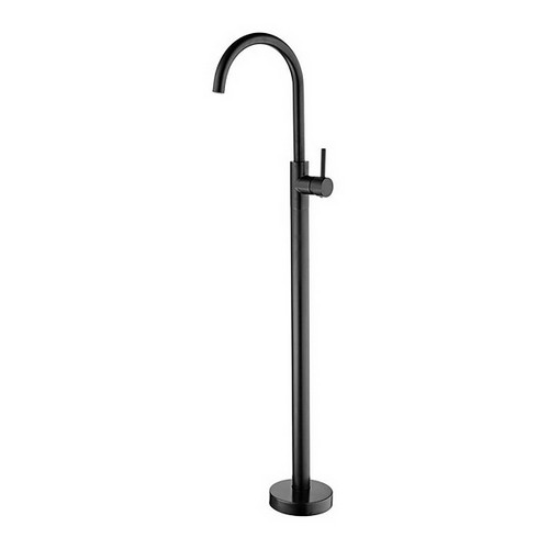 Dolce Bath Mixer Floormount Free Standing Matte Black [195185]