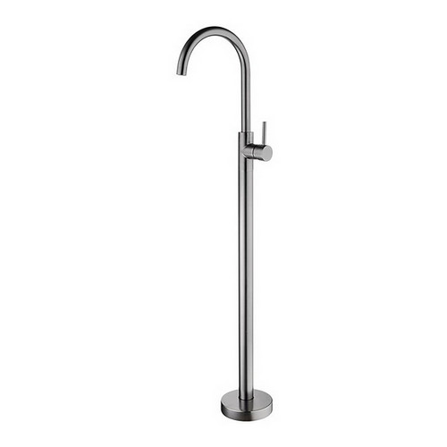Dolce Bath Mixer Floormount Free Standing Gunmetal [195187]