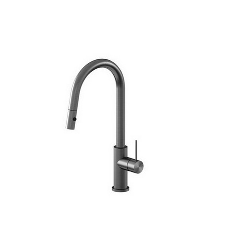 Mecca Sink Mixer with Pull-Out Vegie Spray 5Star Gunmetal Grey [194744]