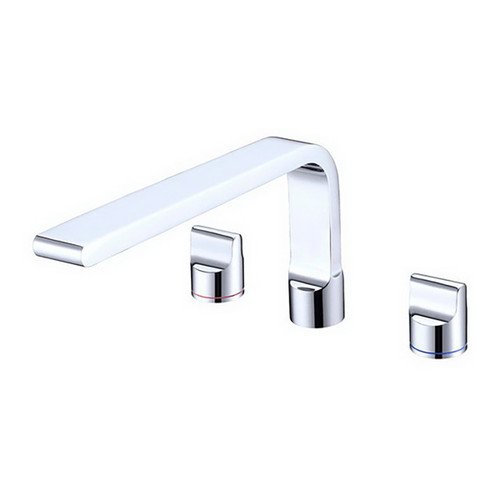 Pearl Hob Bath Set Chrome [194811]