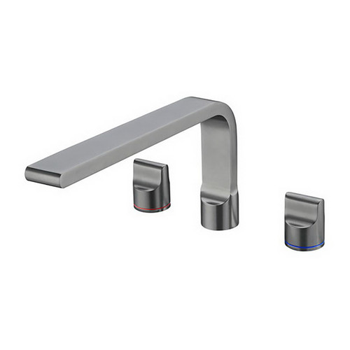 Pearl Hob Bath Set Gunmetal [194812]