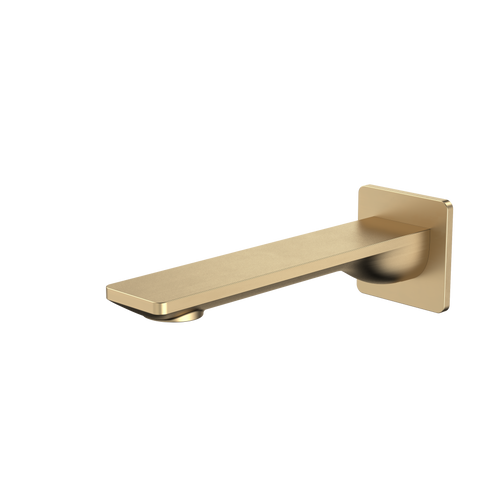 Urbane II Bath / Basin Outlet Square Cover Plate 180mm Brushed Brass [196278]