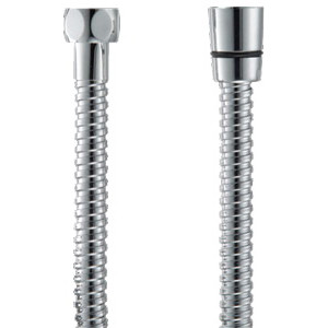 Stainless Steel Shower Hose Single Wound 1 Connection 1500mm Chrome [044192]