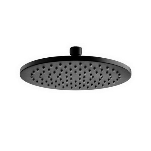 Starry Round Overhead Rain Shower Matte Black [169424]