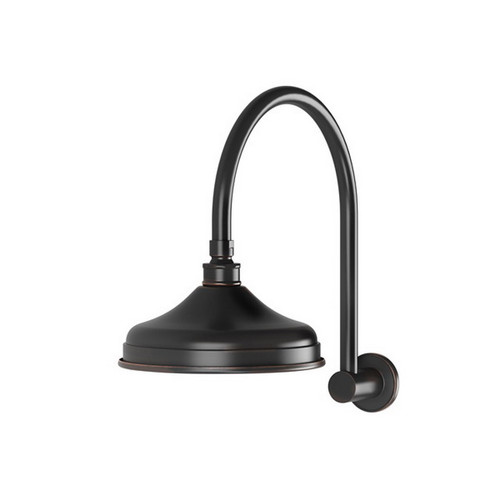 Nostalgia Vintage Shower Rose & Arm 3Star Antique Black [191344]