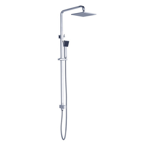 Vibe Twin Shower Set Square (Bottom Inlet) 3Star Chrome [195092]