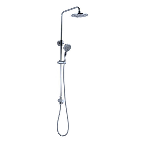 Dolce Round Twin Shower Set (Bottom Inlet) 3Star Chrome [195093]