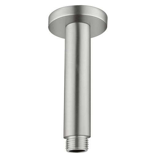 Round Ceiling Shower Arm 100mm Brushed Nickel [195149]