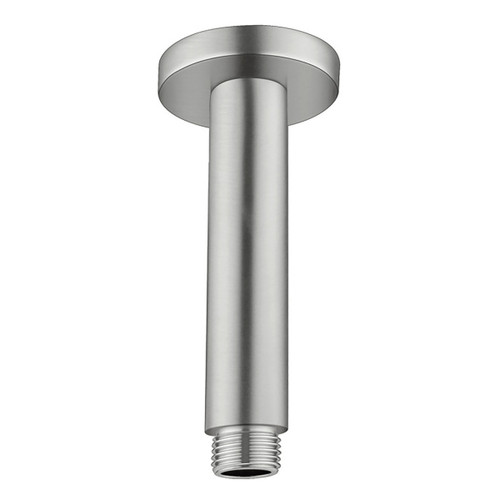 Round Ceiling Shower Arm 100mm Brushed Nickel [195149]