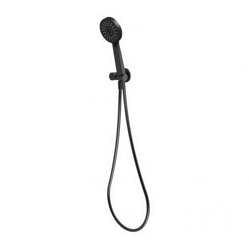 Vivid Slimline Hand Shower 5Star Matte Black [199014]