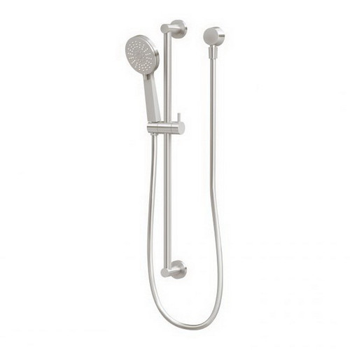 Vivid Slimline Hand Shower on Rail 5Star Brushed Nickel [199015]