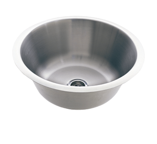 Classic Round Sink Single Inset Circo 23L Stainless Steel [071055]