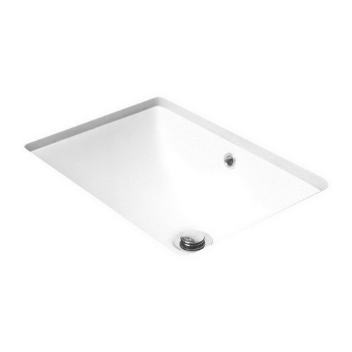 Entice Under Counter Dish Basin 465mm x 350mm x 190mm Gloss White [113639]